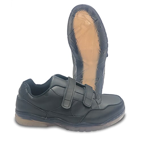 LEATHER LOW-TOP LACE UP COURT SHOE | ICS Jail Supplies